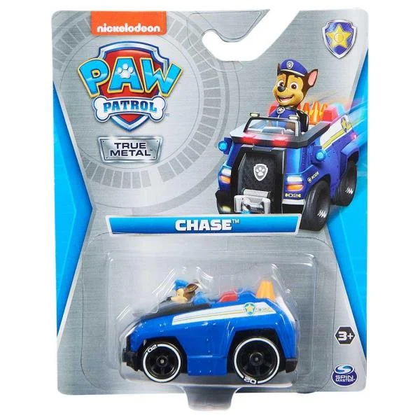 Металева машинка Цуценячий патруль Гонщик 1:55 Die Cast різнобарвна 150 г