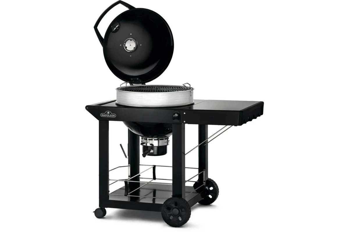 Вугільний гриль Napoleon PRO Kettle Cart PRO22K-CART-3 57 см чавунний 111х84х75 см чорний