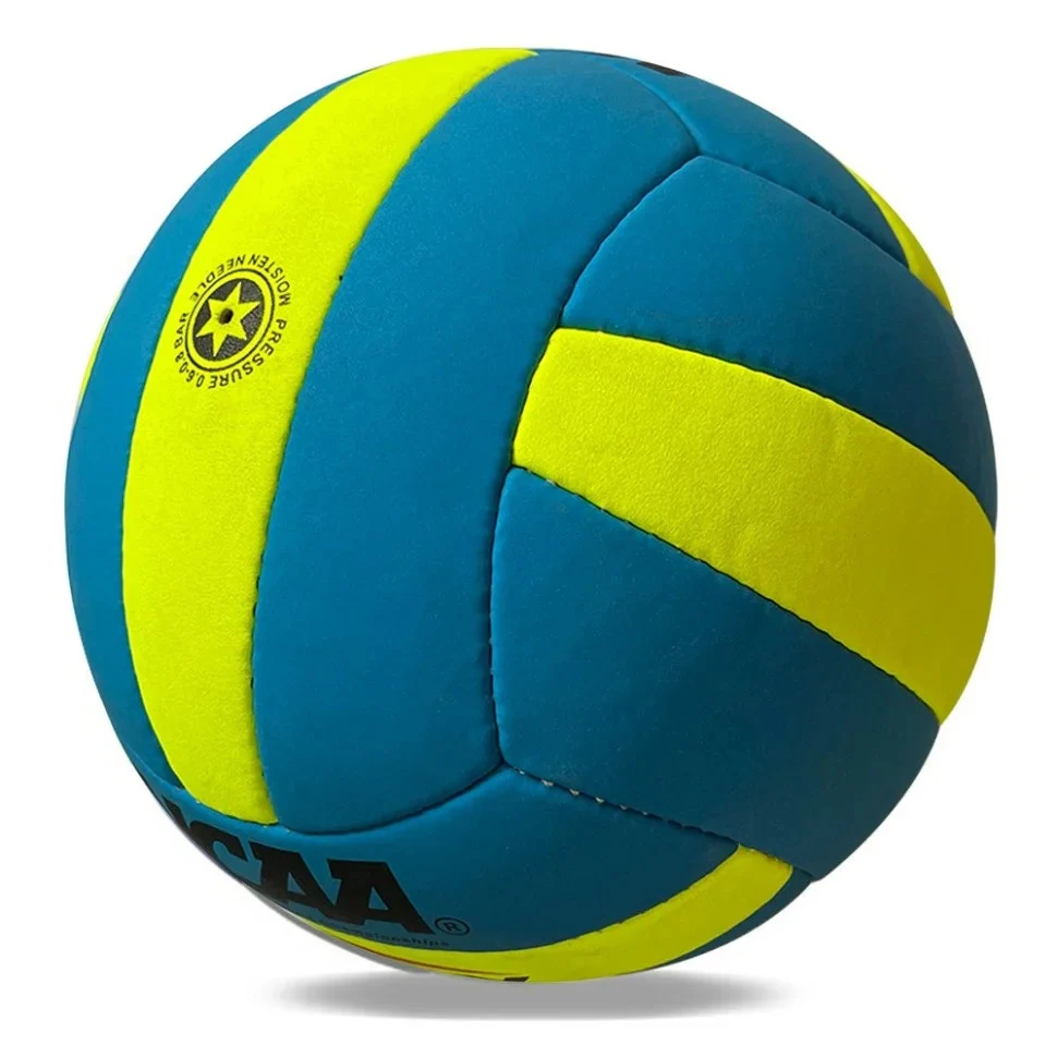 М'яч волейбольний тренувальний RNX Volley №5 Cordley сине-жовтий 18 панелей