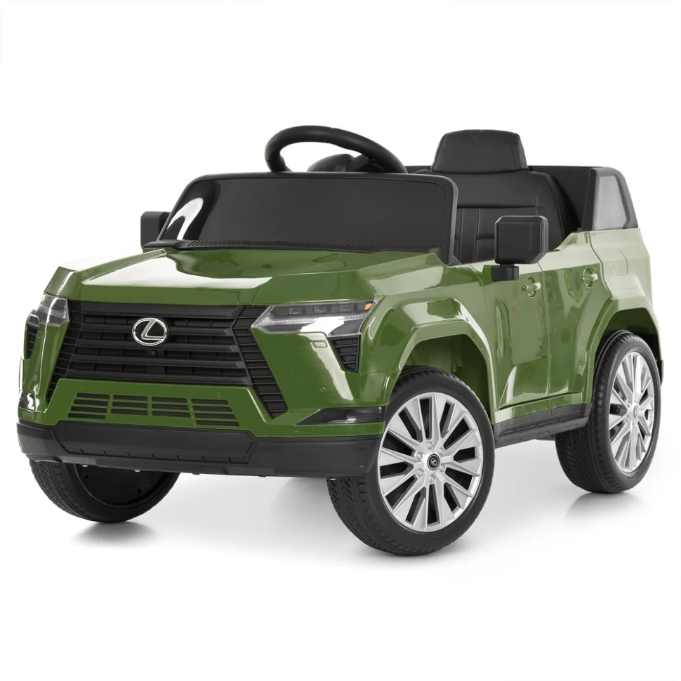 Дитячий електромобіль Джип Lexus M 6301EBLR 105х62х51 см коричневий екокожа