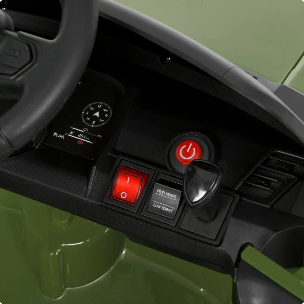 Дитячий електромобіль Джип Lexus M 6301EBLR 105х62х51 см коричневий екокожа