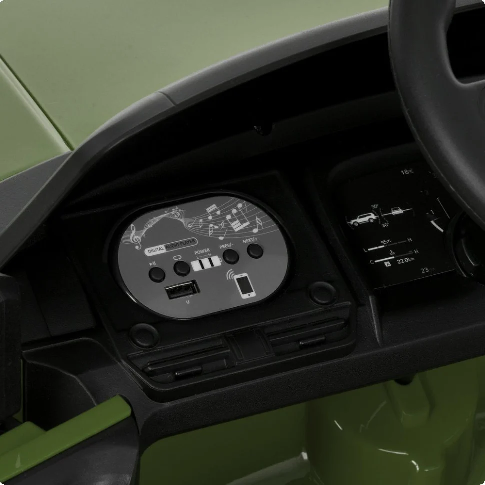 Дитячий електромобіль Джип Lexus M 6301EBLR 105х62х51 см коричневий екокожа