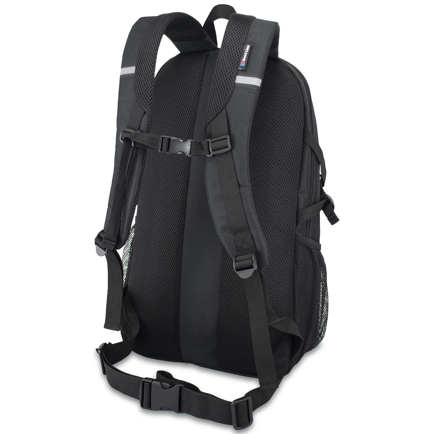 Рюкзак городской Semi Line 24 Black 600D Polyester PVC 53х30х15 см чорний