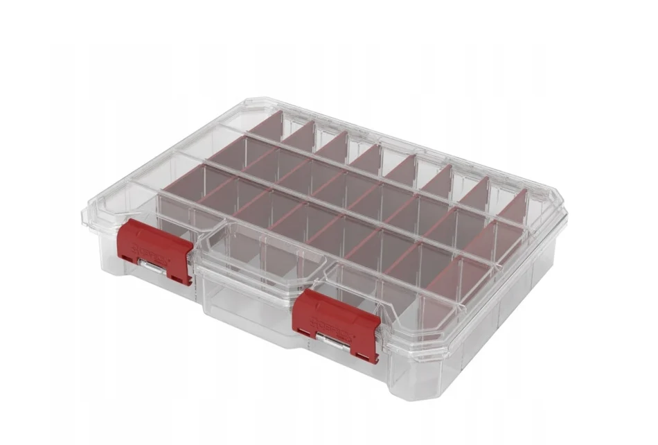Органайзер Qbrick System Regular Compact L TRA прозорий пластик 290x220x54 мм