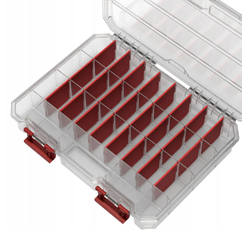 Органайзер Qbrick System Regular Compact L TRA прозорий пластик 290x220x54 мм