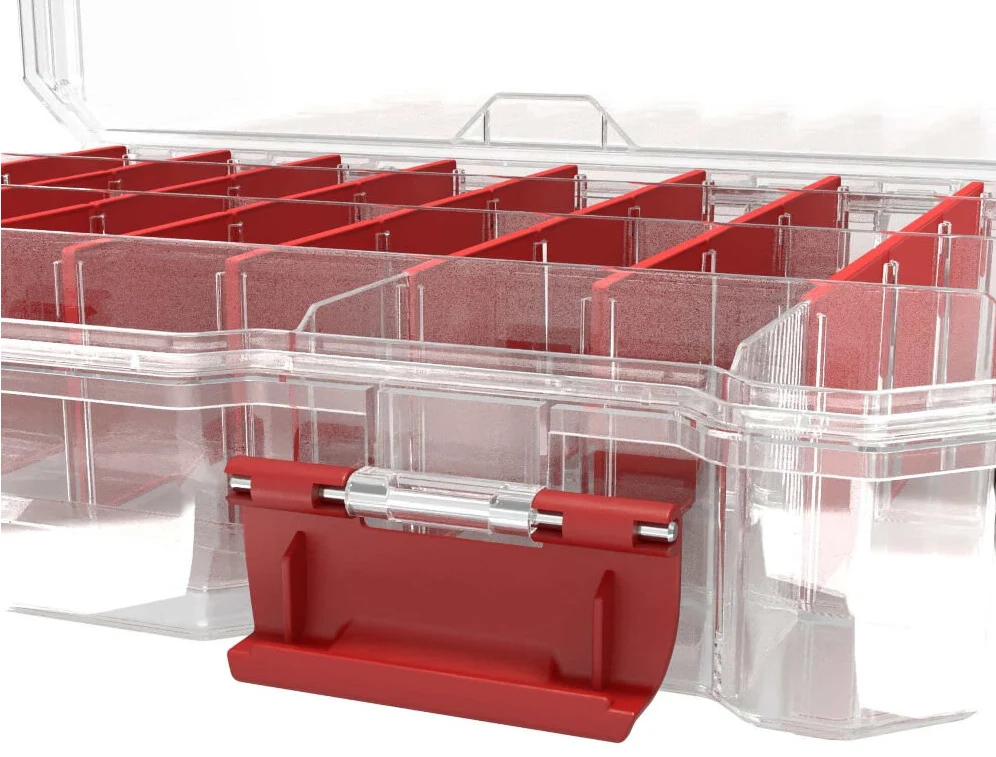 Органайзер Qbrick System Regular Compact L TRA прозорий пластик 290x220x54 мм