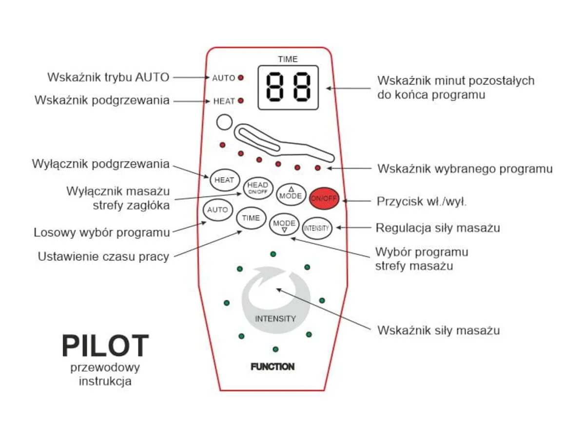 Крісло розкладне NEPTUN M з функцією масажу оксамит сіре 96х76х57 см
