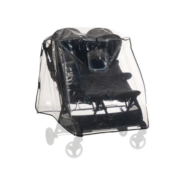 Дощовик Hauck Pushchair Raincover Duo прозорий PEVA сумісний з прогулянковими колясками
