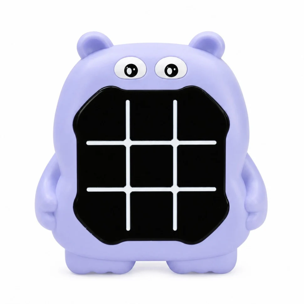 Дитяча гра Натискай швидко Tic-Tac-Toe з світлом і звуком 15х4х26,2 см різнобарвна