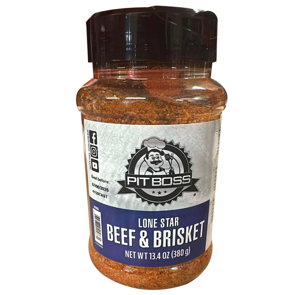 Суміш спецій для яловичини Pit Boss Lonestar Brisket Rub 380 г сіль, спеції, цукор