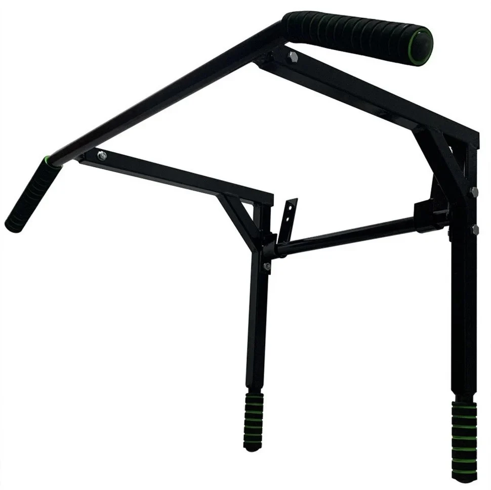 Турник-бруси настінні 2 в 1 Newt Iron сталь 110x55x70 см чорний