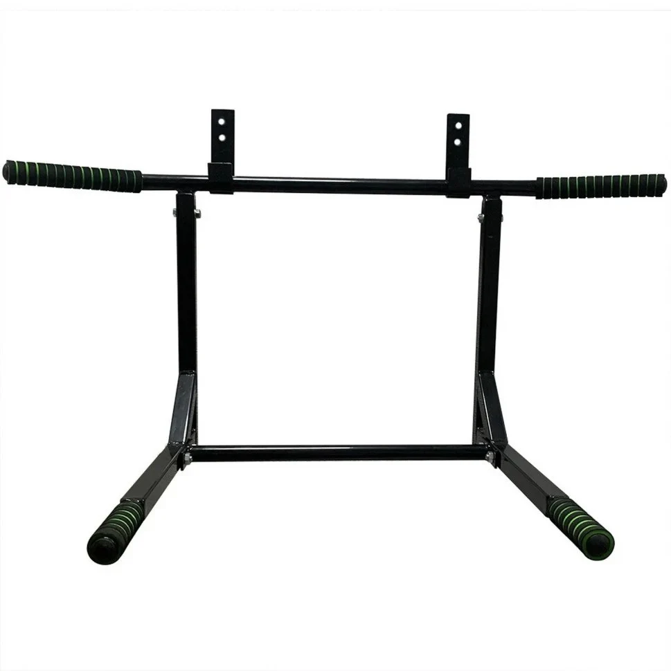 Турник-бруси настінні 2 в 1 Newt Iron сталь 110x55x70 см чорний