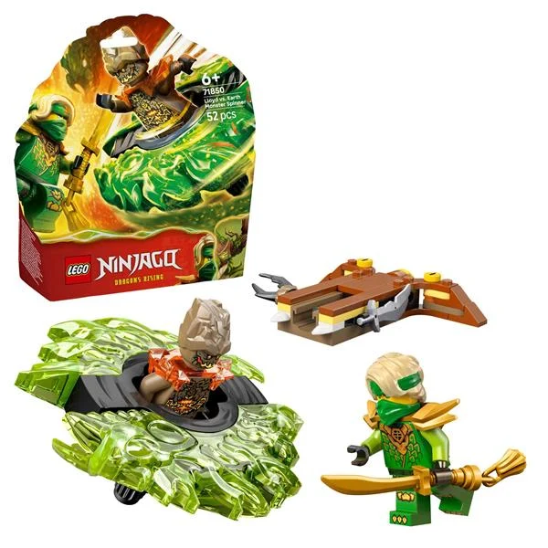 Конструктор LEGO Ninjago Ллойд проти спінера земельного монстра 52 деталі Пластик