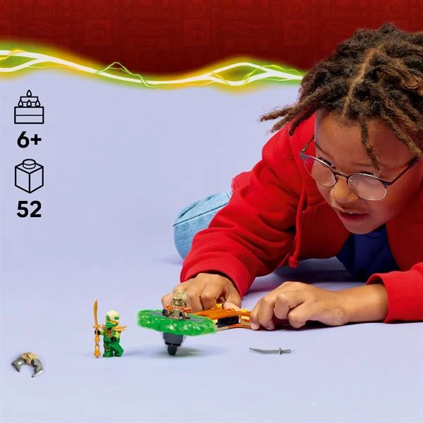 Конструктор LEGO Ninjago Ллойд проти спінера земельного монстра 52 деталі Пластик