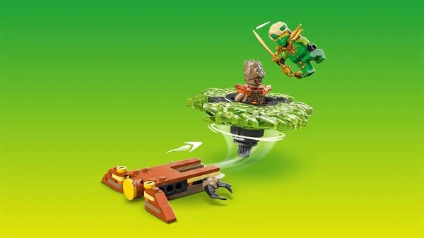 Конструктор LEGO Ninjago Ллойд проти спінера земельного монстра 52 деталі Пластик