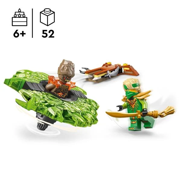Конструктор LEGO Ninjago Ллойд проти спінера земельного монстра 52 деталі Пластик