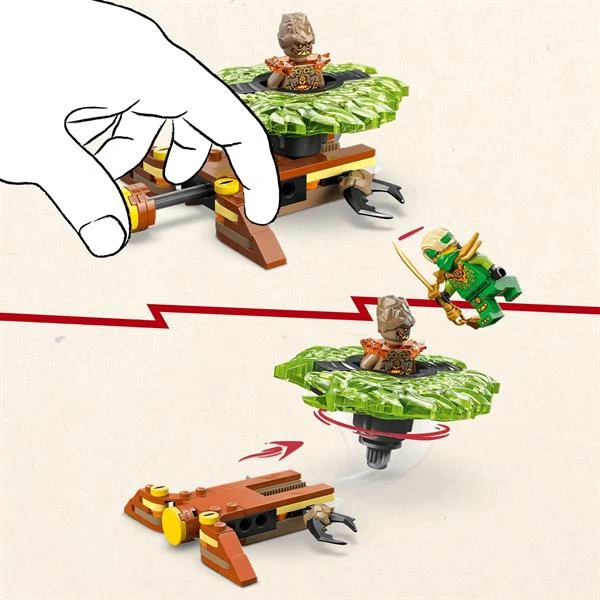 Конструктор LEGO Ninjago Ллойд проти спінера земельного монстра 52 деталі Пластик