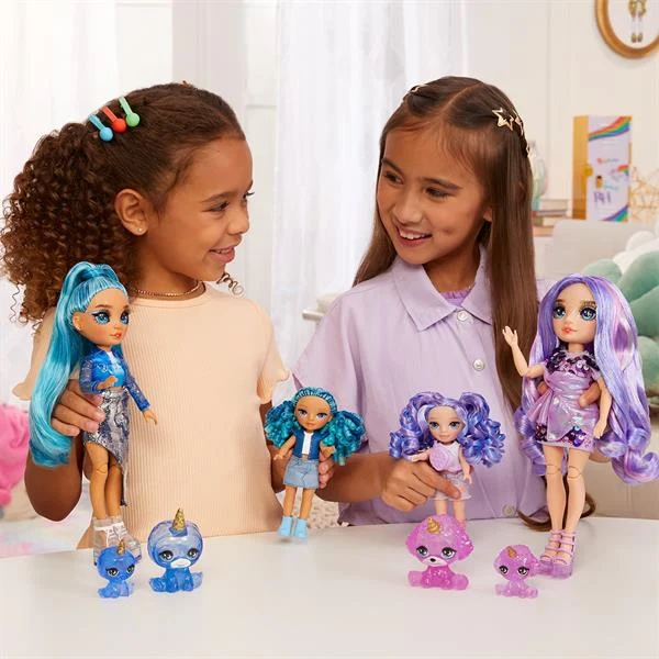 Лялька Rainbow High Littles Сапфіра 15 см синя з аксесуарами