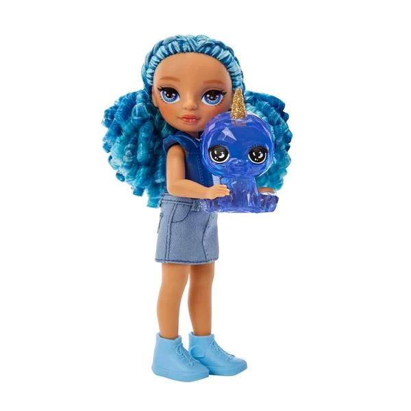 Лялька Rainbow High Littles Сапфіра 15 см синя з аксесуарами