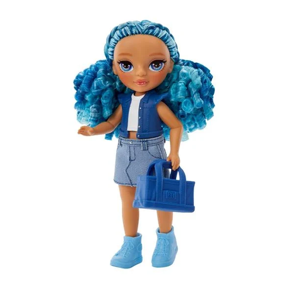 Лялька Rainbow High Littles Сапфіра 15 см синя з аксесуарами