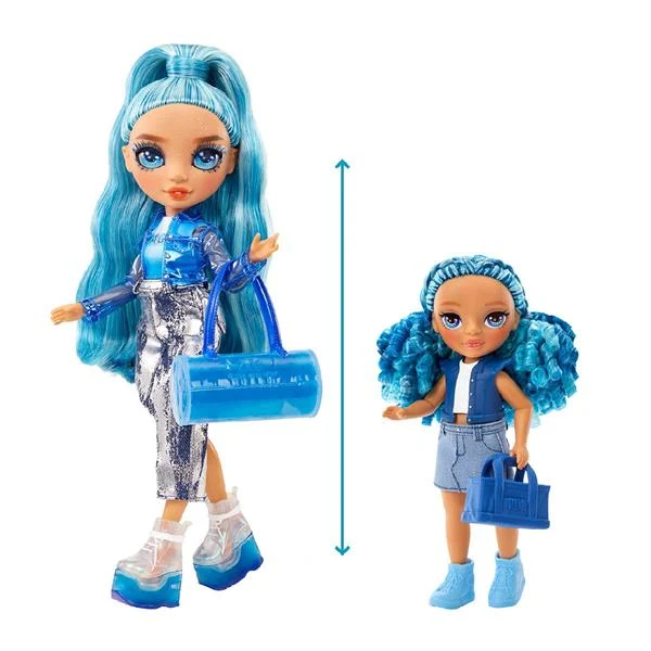 Лялька Rainbow High Littles Сапфіра 15 см синя з аксесуарами