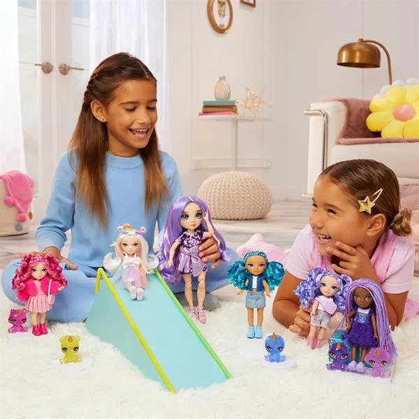 Лялька Rainbow High Littles Сапфіра 15 см синя з аксесуарами