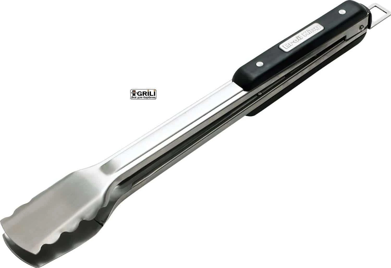 Щипці для гриля Broil King 64012 45 см нержавіюча сталь металік/чорний