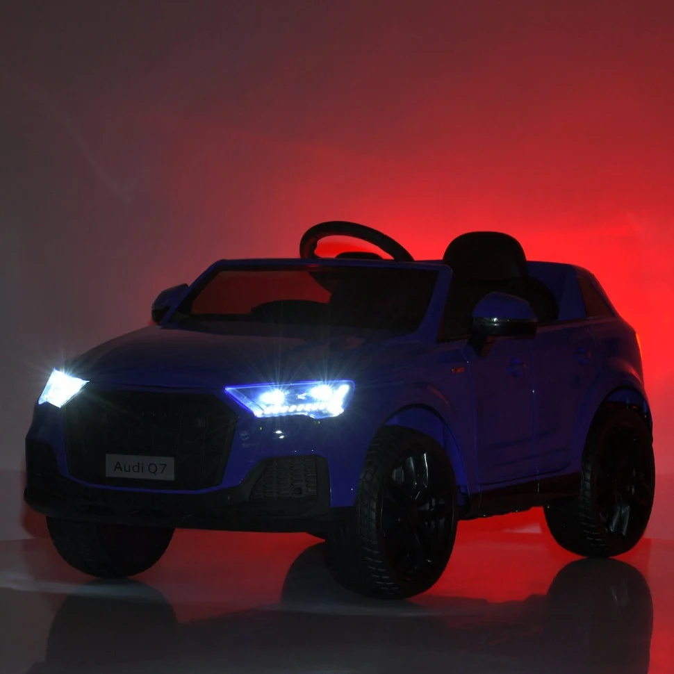 Електромобіль Audi Q7 M 5796EBLR 116x68x54 см пластик коричневий до 25 кг