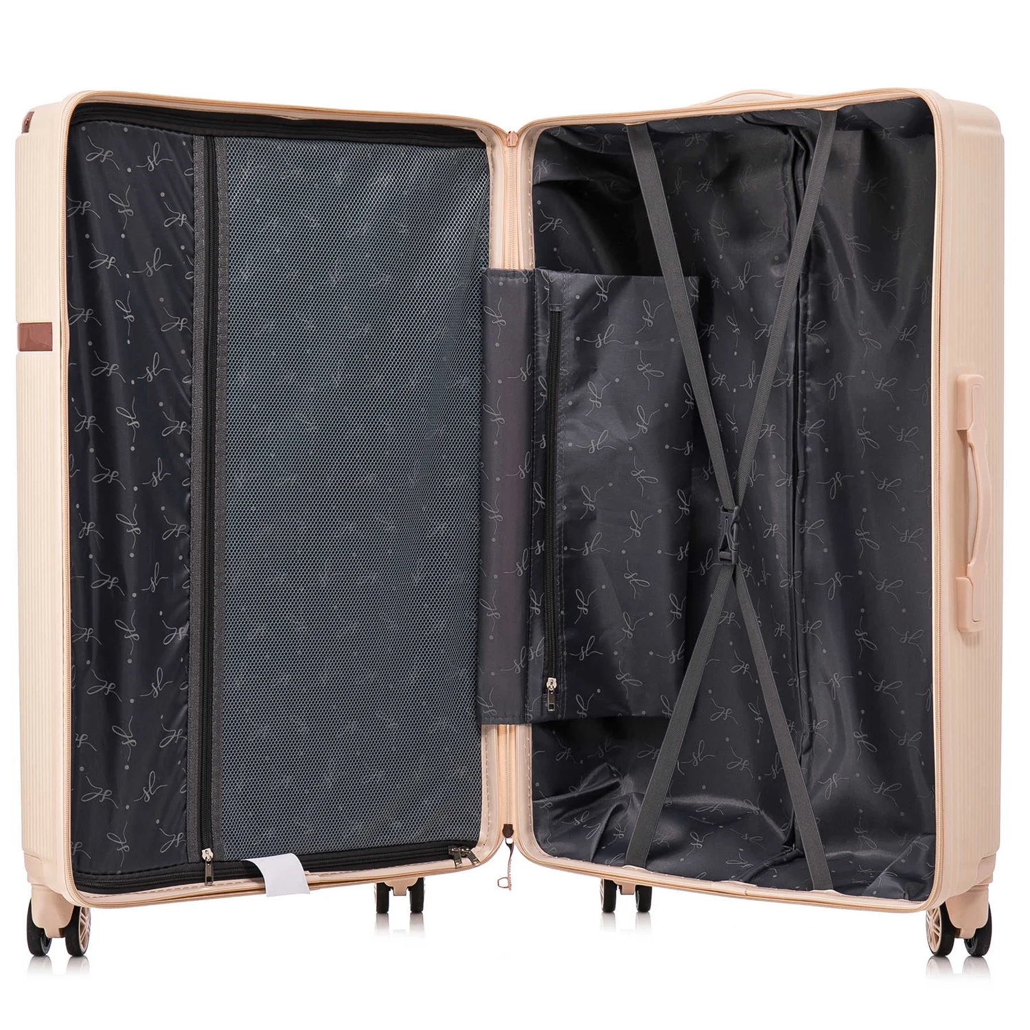 Чемодан Semi Line 28" Ecru ABS-пластик 93 л