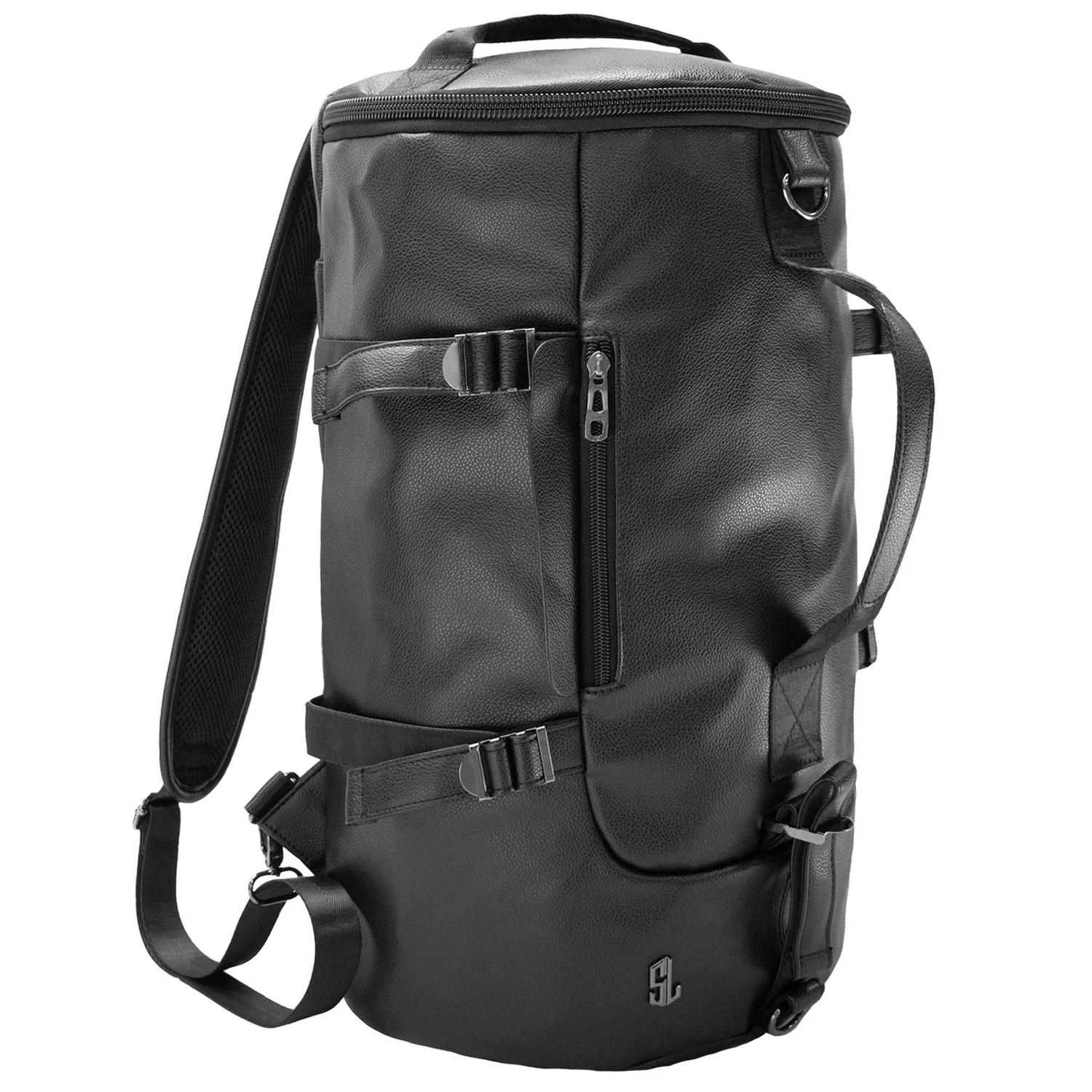 Сумка-рюкзак Semi Line 31 Black 31 л штучна шкіра 50x25x25 см чорна