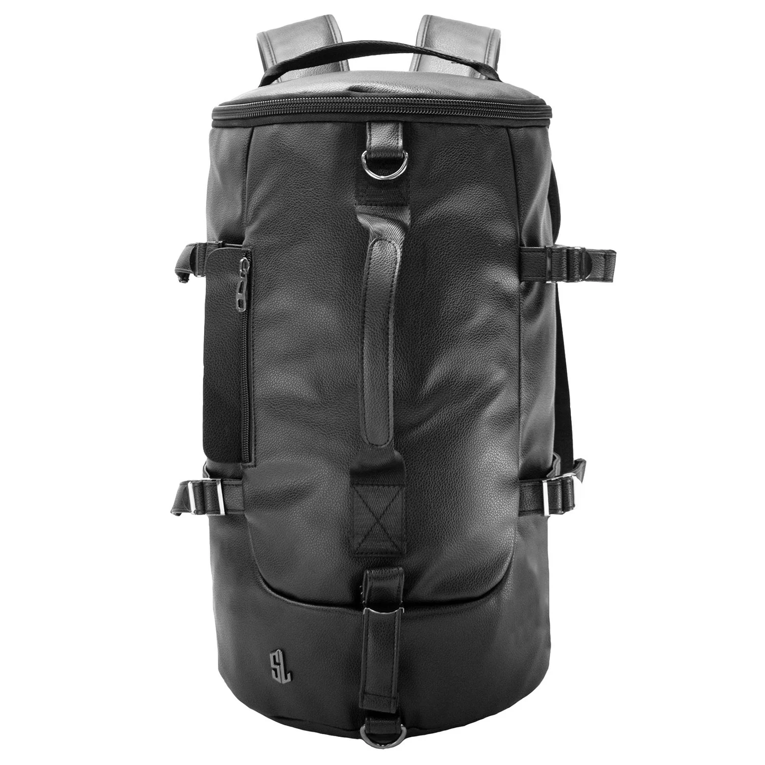 Сумка-рюкзак Semi Line 31 Black 31 л штучна шкіра 50x25x25 см чорна