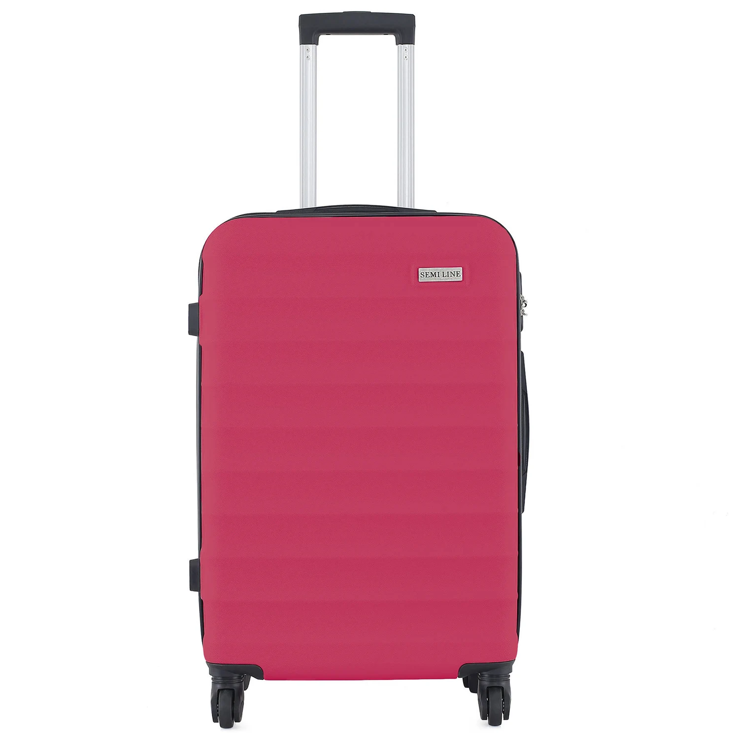 Чемодан Semi Line T5633-2 66x43,5x25 см ABS-пластик Темно-рожевий 60 л