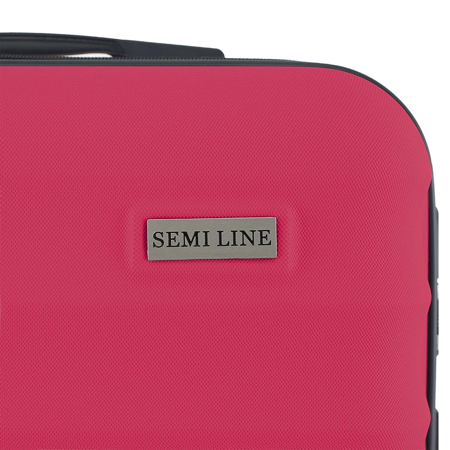 Чемодан Semi Line T5633-2 66x43,5x25 см ABS-пластик Темно-рожевий 60 л