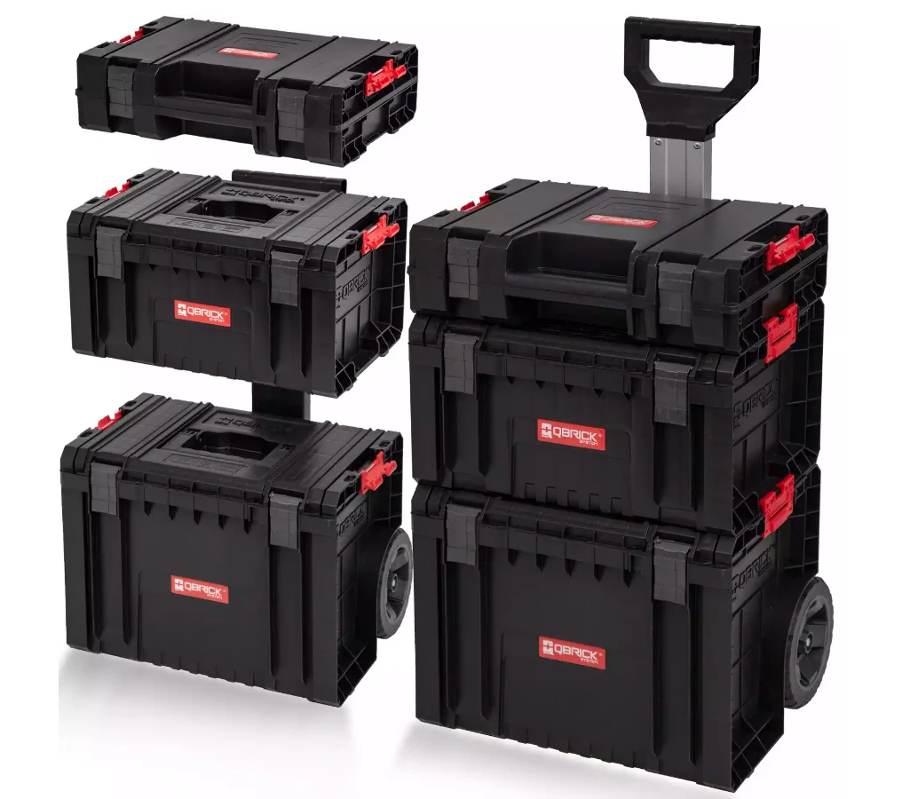 Набір ящиків для інструментів Qbrick System PRO Set 1 пластиковий для електроінструментів 5901238254935