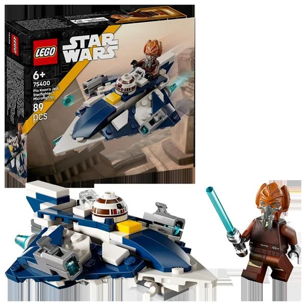 Конструктор LEGO Star Wars Джедайський мікровинищувач Пло Куна 100+ деталей пластик різнобарвний