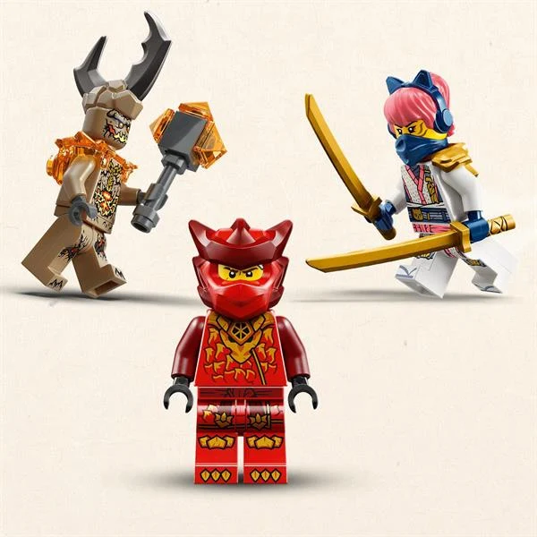 Конструктор LEGO Ninjago Бойовий набір робота Дракона Кая 85 деталей Пластик Різнобарвний