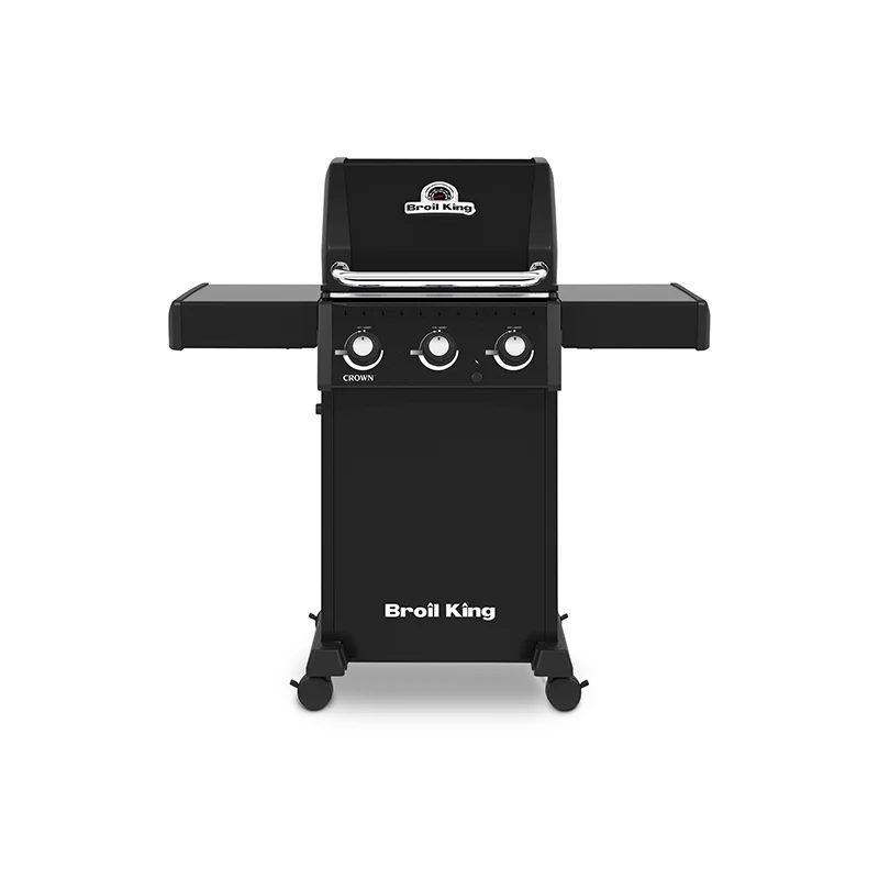 Газовий гриль Broil King Crown 310 48,5х44 см Нержавіюча сталь Чорний