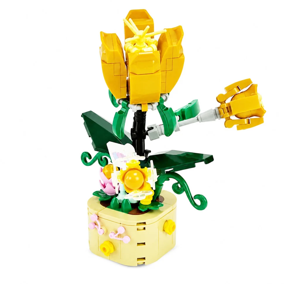 Дитячий конструктор Plant Flower Collection 33023 152 деталі пластик різнобарвний