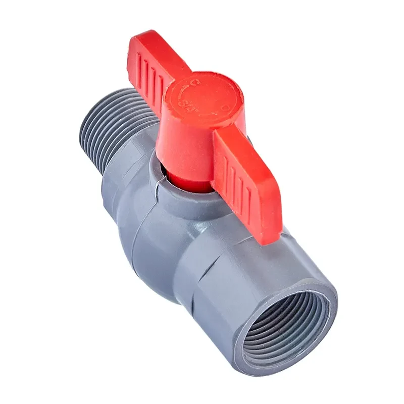 Кран кульовий PVM-3/4" 10 Бар PVC для водопроводу