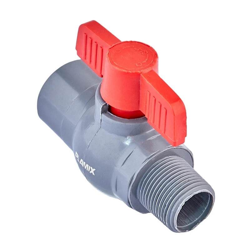 Кран кульовий PVM-3/4" 10 Бар PVC для водопроводу