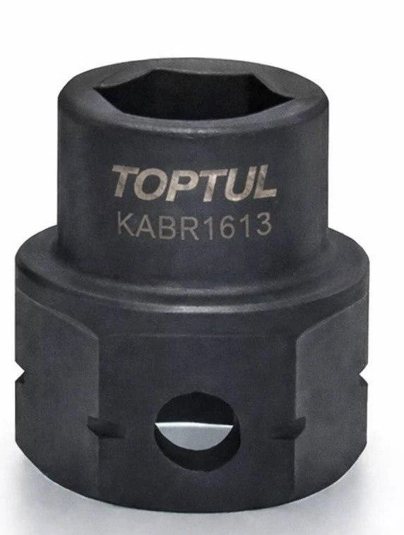 Ударна головка низькопрофільна 1/2" 13 мм сталь шестигранна TOPTUL KABR1613
