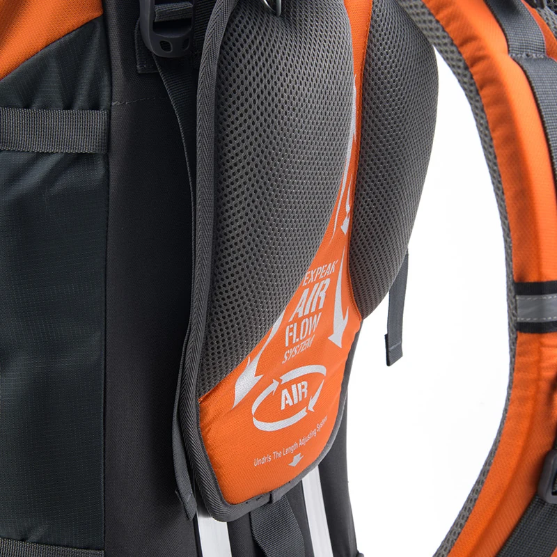 Рюкзак туристичний Naturehike NH70B070-B 70 л поліестер 33х27х75 см блакитний