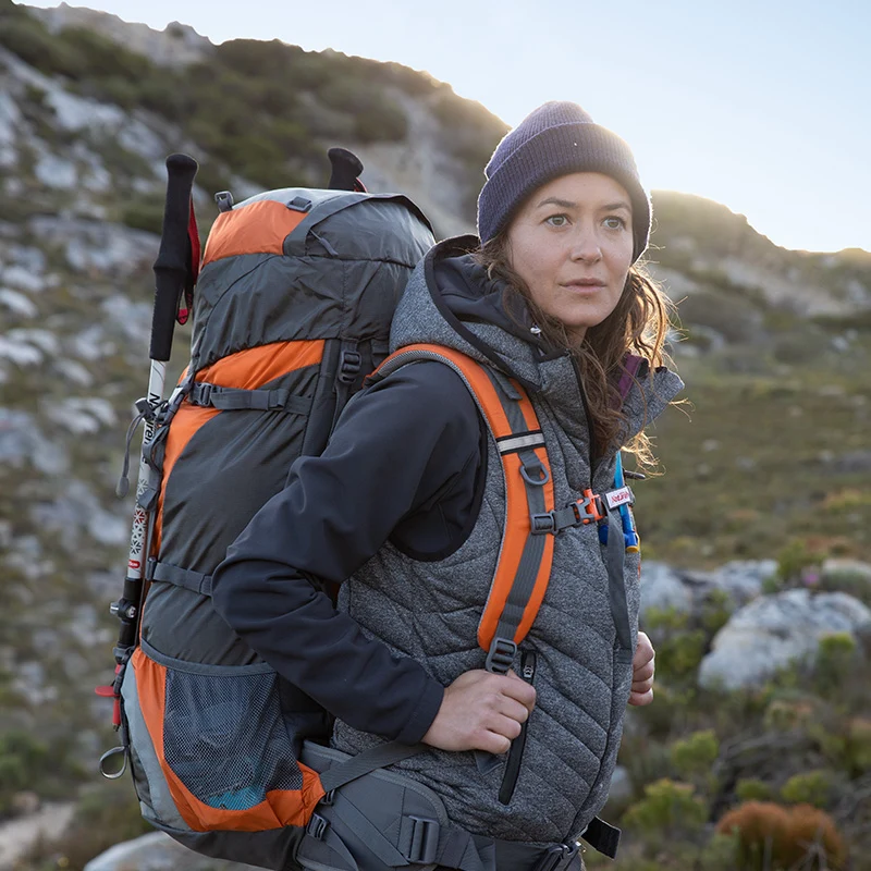 Рюкзак туристичний Naturehike NH70B070-B 70 л поліестер 33х27х75 см блакитний