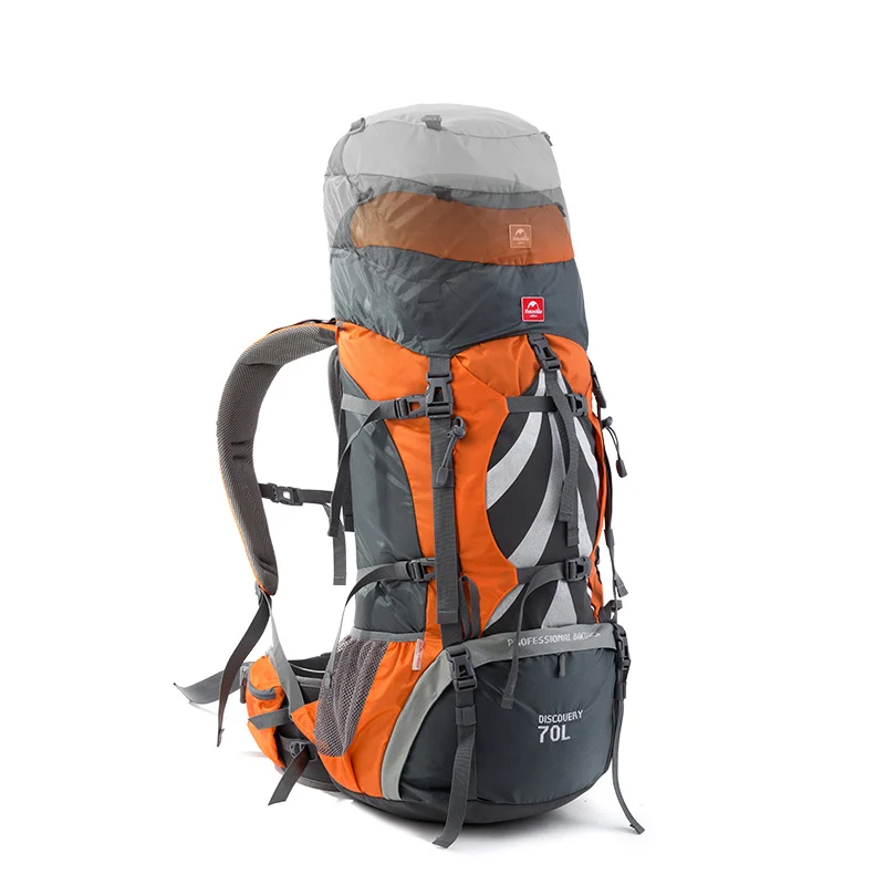 Рюкзак туристичний Naturehike NH70B070-B 70 л поліестер 33х27х75 см блакитний