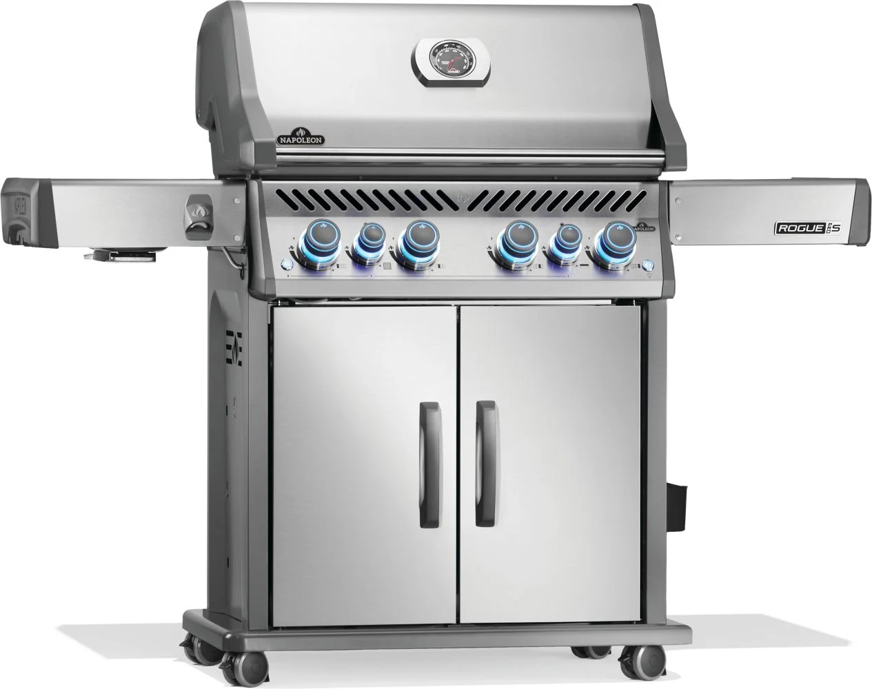 Газовий гриль Napoleon Rogue PRO-S 525 RSIB Sizzle Zone нержавіюча сталь 154х64х123 см
