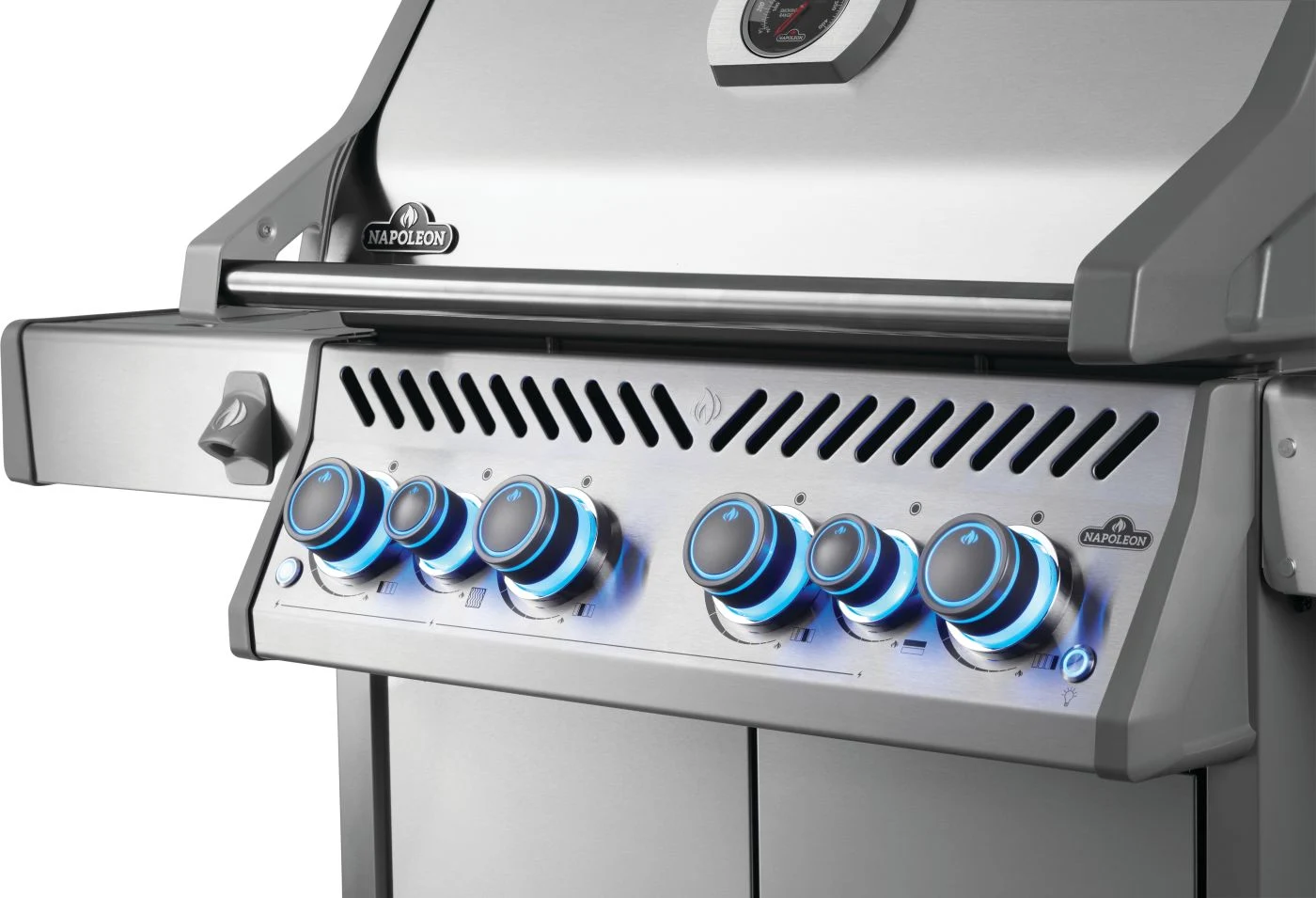 Газовий гриль Napoleon Rogue PRO-S 525 RSIB Sizzle Zone нержавіюча сталь 154х64х123 см