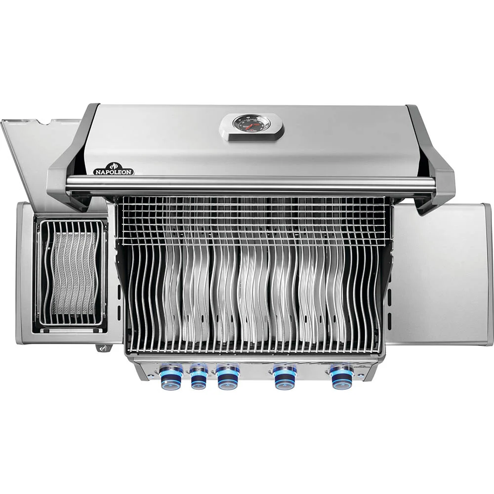 Газовий гриль Napoleon Rogue PRO-S 525 RSIB Sizzle Zone нержавіюча сталь 154х64х123 см