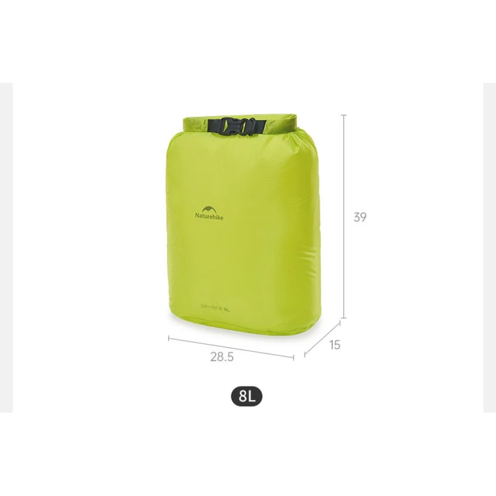 Гермомішок Naturehike CNK2550XB012 4 л поліамід жовтий 23х11,2х27 см