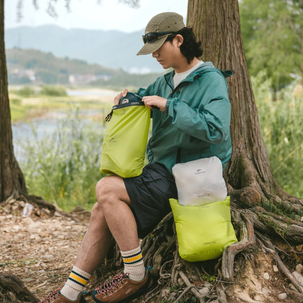 Гермомішок Naturehike CNK2550XB012 4 л поліамід жовтий 23х11,2х27 см