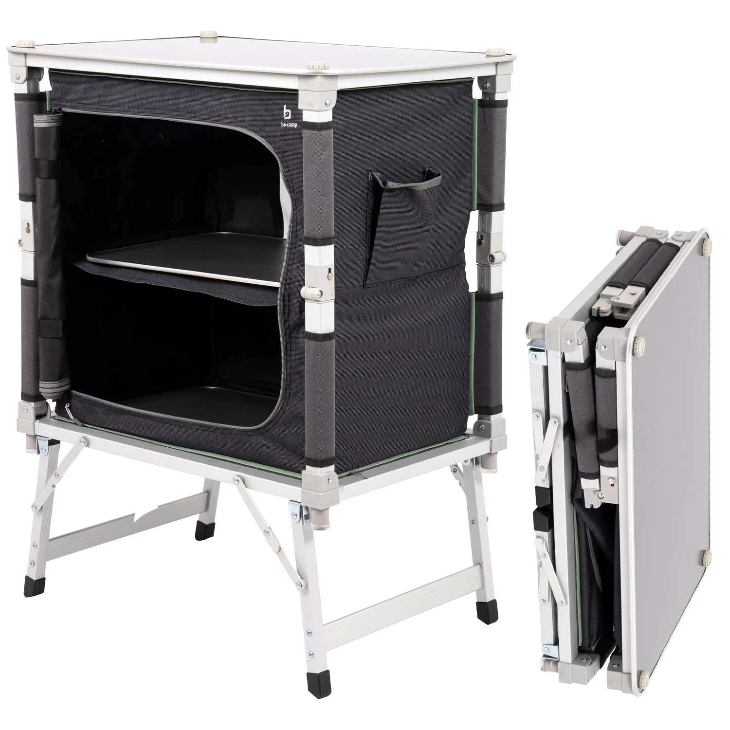 Кемпінгова кухня Bo-Camp Edith 65х45 см алюміній Anthracite